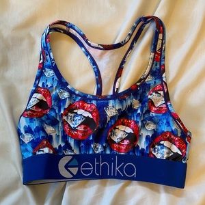ethika diamond lips bra